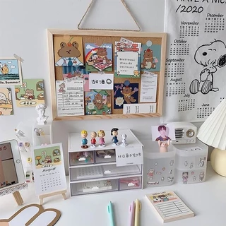 กระดานไม้ก๊อก Cork Board ขอบไม้สนจริง มีขนาด 30x40ซม