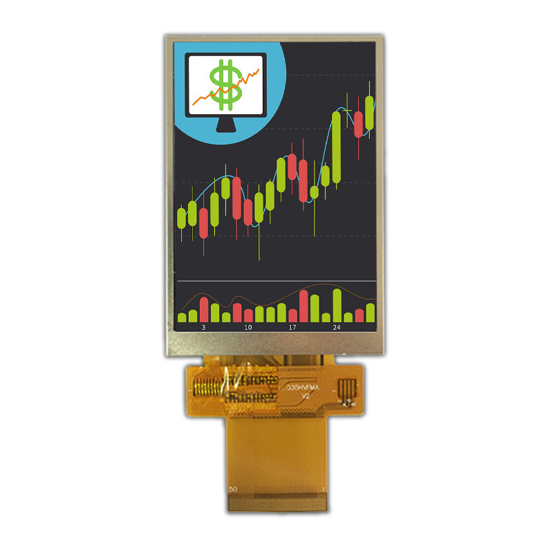 โมดูล TFT จอแสดงผล LCD ขนาด 12 ซม. 320 * 480 ST7796S อินเทอร์เฟซ MCU
