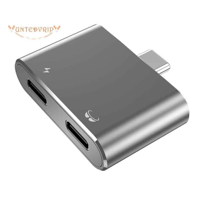 [Quick U]อะแดปเตอร์แว่นตาและการชาร์จ USB C เป็น AR สําหรับ AIR/2 รองรับการชาร์จเร็ว PD100W และเอาต์พ