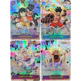การ์ดสะสม ONE PIECE ลิง D. Luffy OP05-119 EN DIY คุณภาพสูง S…