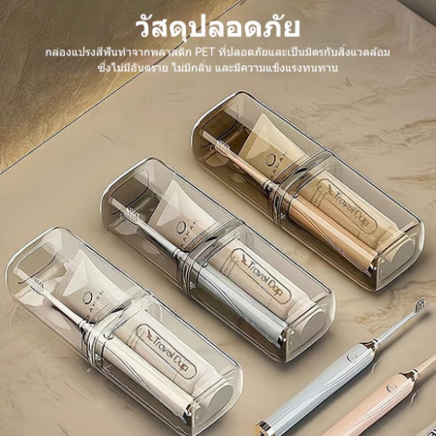 กล่องใส่แปรงสีฟันสําหรับเดินทางแบบพกพาอเนกประสงค์ ช่วยรักษาความสะอาด โปร่งใส มี 4 สีให้เลือก ราคา ถูกที่สุด ดีลบีเคเค รูปภาพหลัก