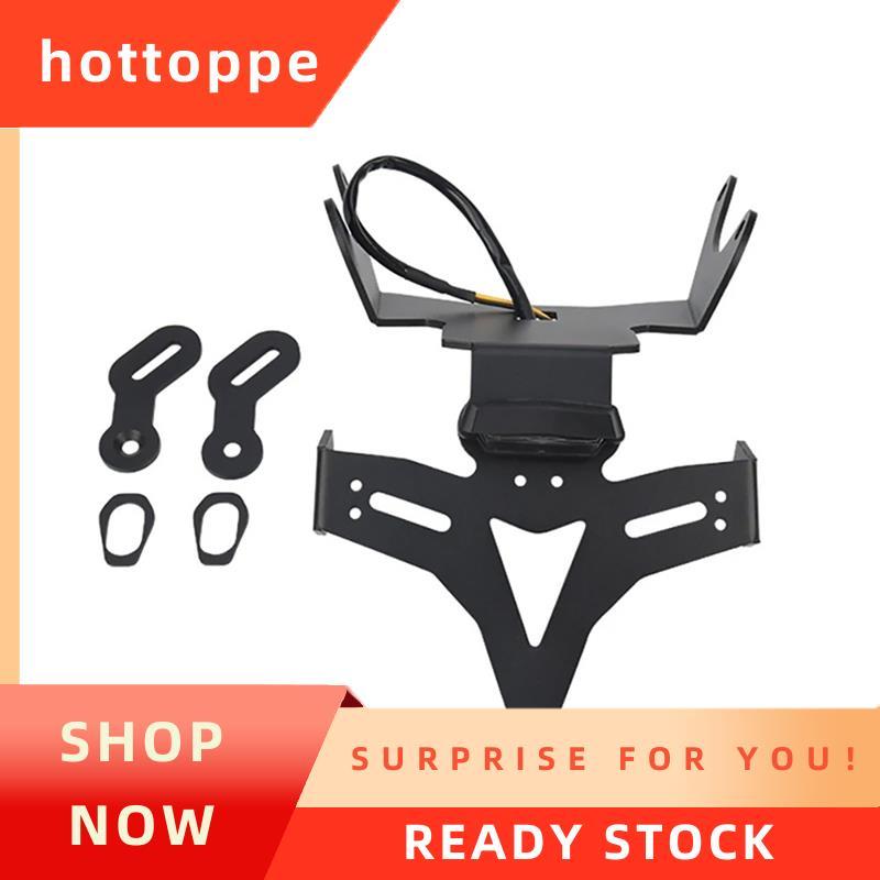 hottoppeRear Short Tailstock ที่วางป้ายทะเบียนวงเล็บด้านหลังสั้น Tailstock สําหรับHonda