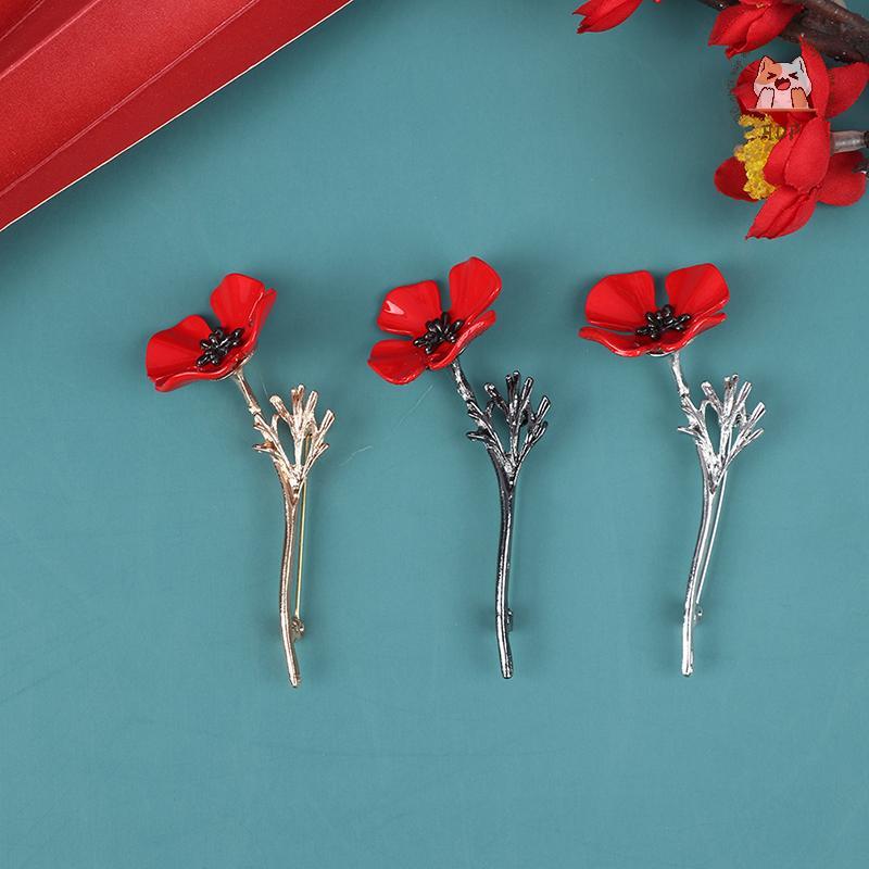 [ADP] 1 ชิ้น Retro Creative ดอกไม้เข็มกลัดสูทเสื้อผ้าเสื้อคอเข็มกลัด Pin VN