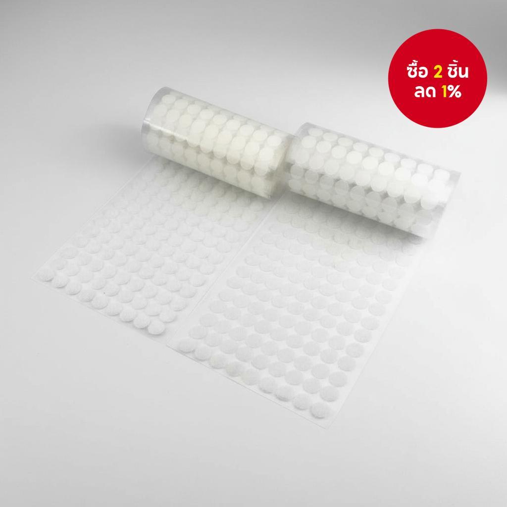 Velcro Coins 1008 ชิ้น ขนาดเส้นผ่านศูนย์กลาง 0.39 นิ้ว นับเหรียญ ตะขอหลังแบบครอส Loops Fasteners