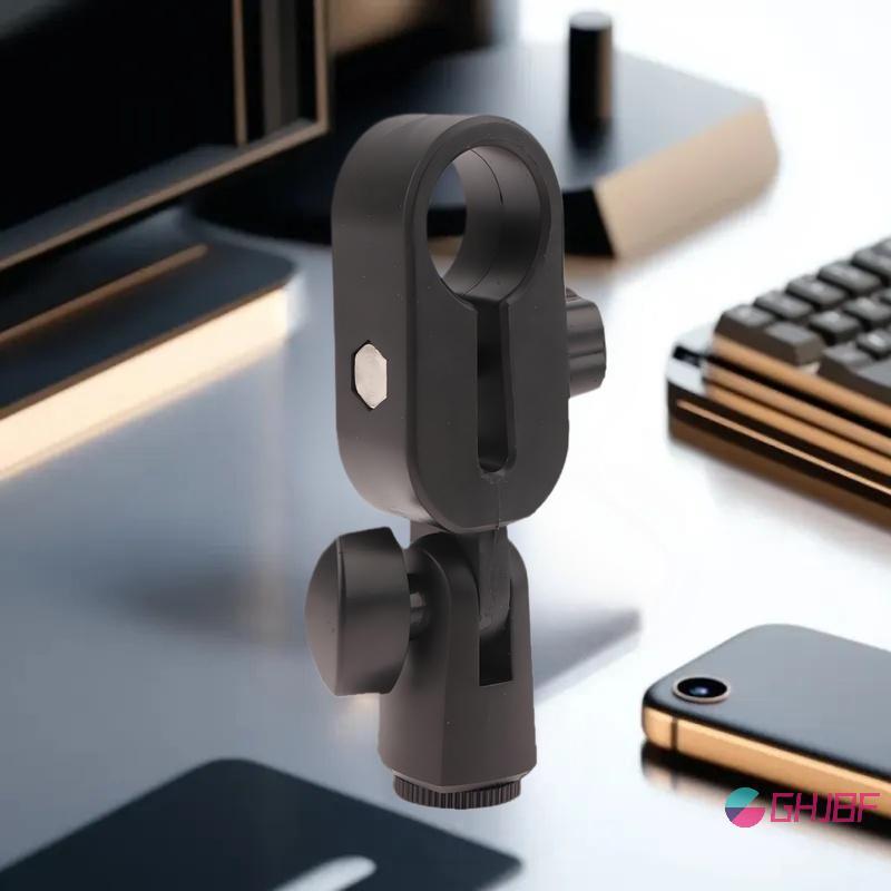 GHJBF] ไมโครโฟนแบบพกพาพลิกไมค์คลิปผู้ถือ 240 Universal ไมโครโฟน Chuck Anti Podcast Instrument อุปกรณ