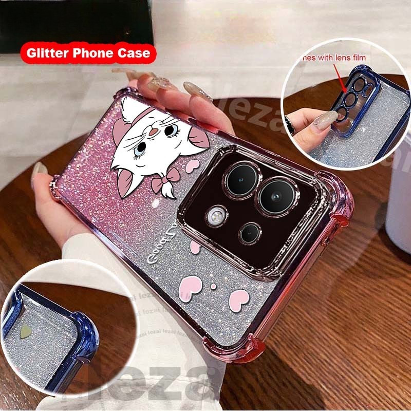 เคส OPPO A6 Pro A6X A6i 5G A6Pro OPPOA6Pro A 6 Pro 2025 เคส Soft Shining กันกระแทก Glitter ฝาหลัง