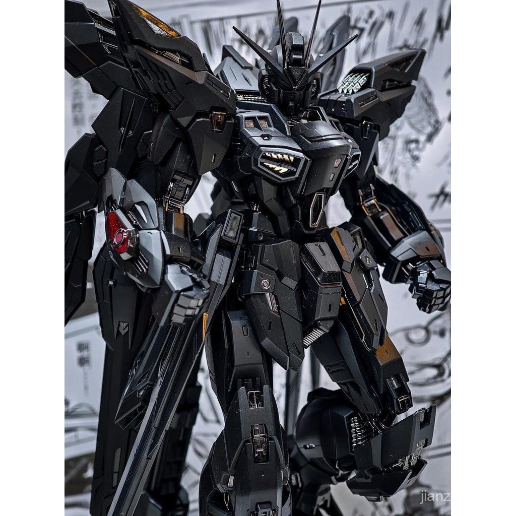 7701MGEX Black Strike Freedom 1/100 Toy assembly and modification