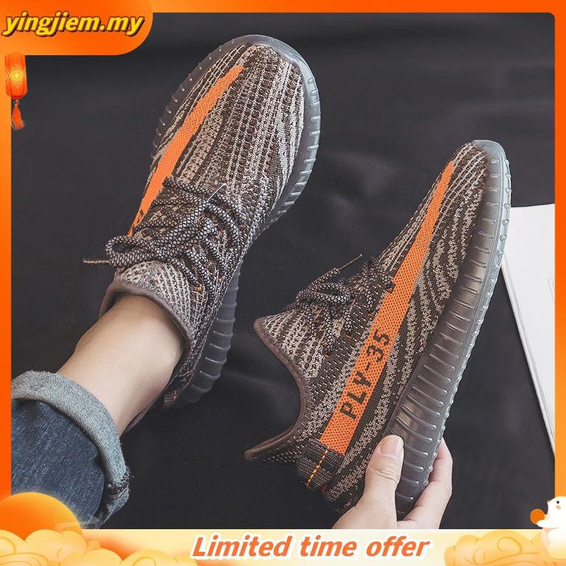 รองเท้าผ้าใบ breathable running สำหรับทั้งชายและหญิง คุณภาพสูง แบบคล้าย Yezzy Boost 350