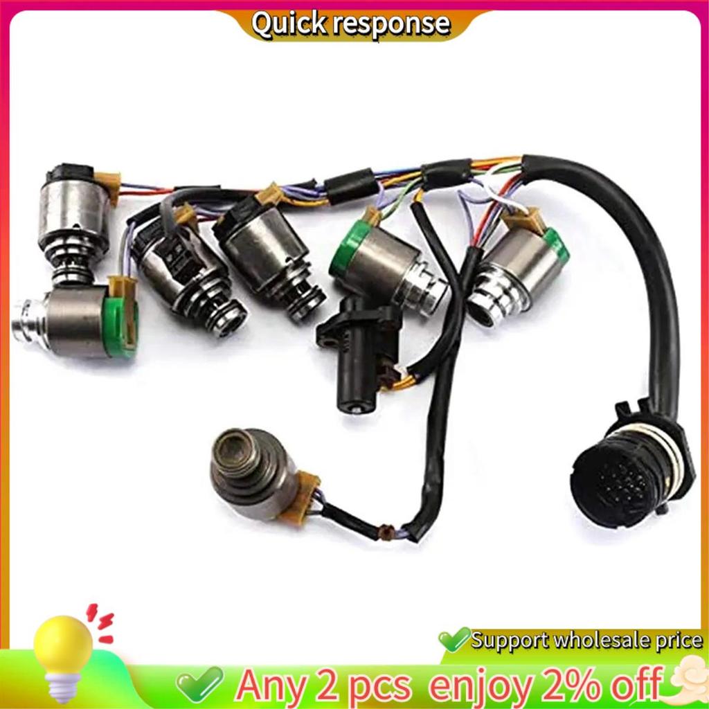 ในสต็อก-Transmission Solenoid ชุดภายในสายรัด Solenoid เกียร์รถสําหรับ A6 A8 S4 S6/RS6  0501316463 5H