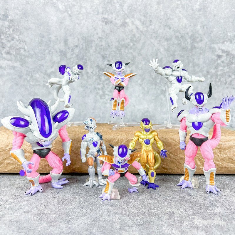 Sarubik Frieza Battle Damaged Figure Buou สไตล์ Dragon Ball Full Form Goku 8 รุ่นอะนิเมะ Merchandise