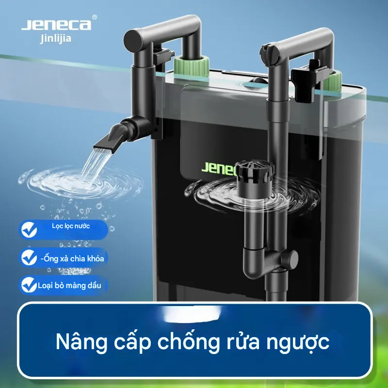 Jeneca LT Series กรองแขวนภายนอก (LT-300 LT-400 LT-500 LT-600) – เครื่องกรองน้ําตู้ปลาที่มีประสิทธิภา