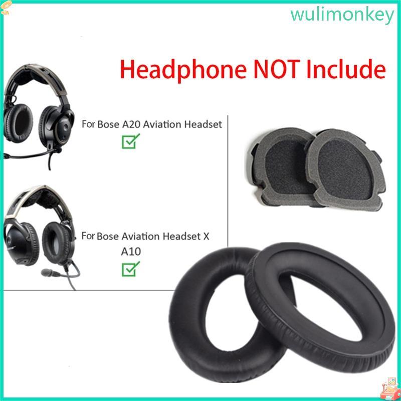 WU Protein Skin Ear Pads forBose Aviation Headset X A10 A20 หูฟังเบาะ