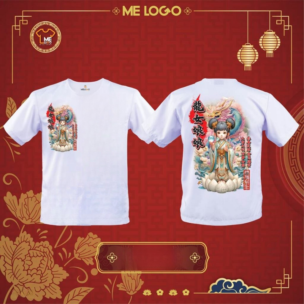 เสื้อยืดภูเก็ตมังสวิรัติ ไซส์XL-5XL พิมพ์ลายสำหรับชาย/หญิง ผ้าฝ้ายคุณภาพดี 100cm สต็อกพร้อมส่ง