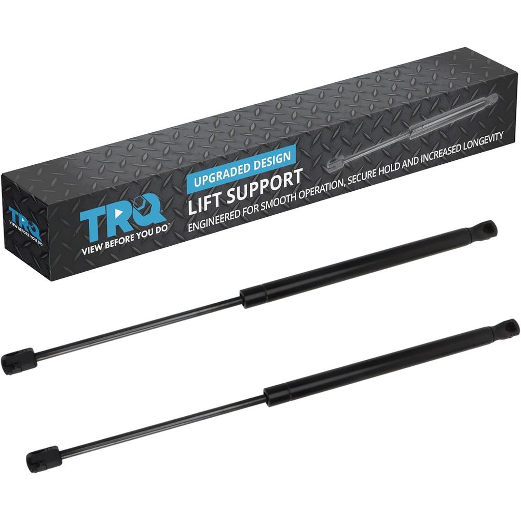 TRQ Driver & Passenger Side Hood Lift Support Shock Strut Set เข้ากันได้กับ 2018-2022 Audi Q5 PHEV 2