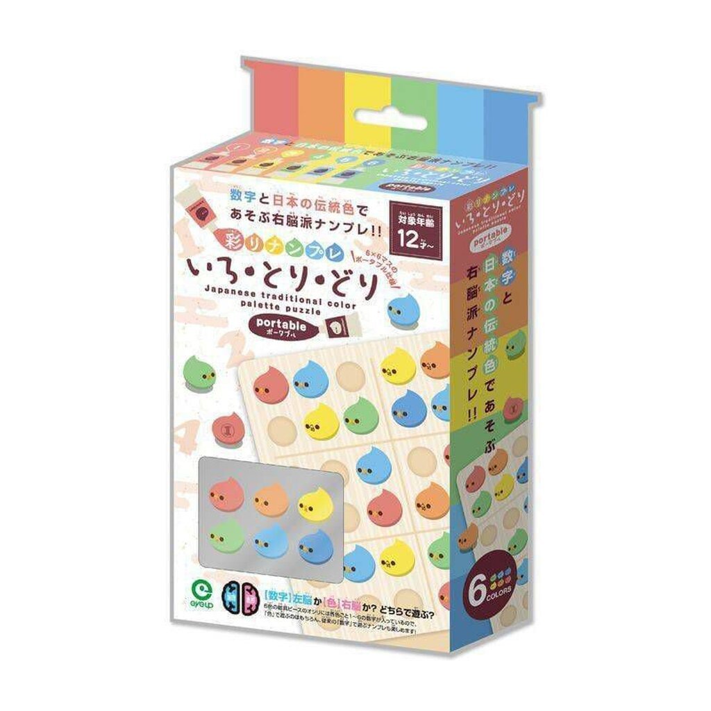 (Right-brained Sudoku) Colorful Sudoku Iro / Tori / Dori Portable Game เกม Sudoku สี นำเข้าญี่ปุ่น