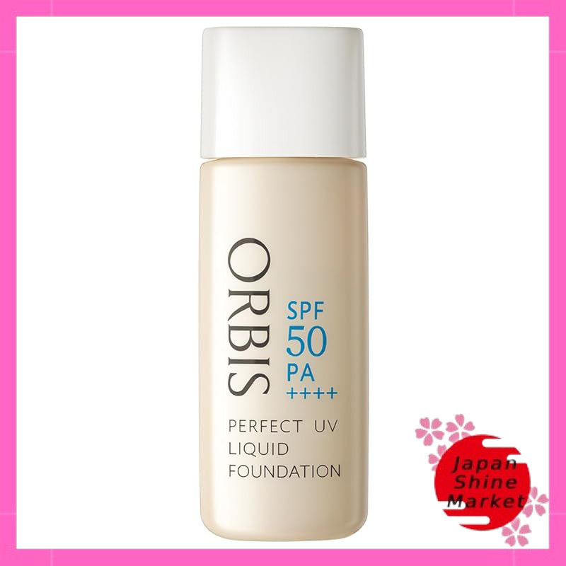 ORBIS Perfect UV Liquid Foundation Natural - 30mL SPF50 PA++++ (Various Shades)