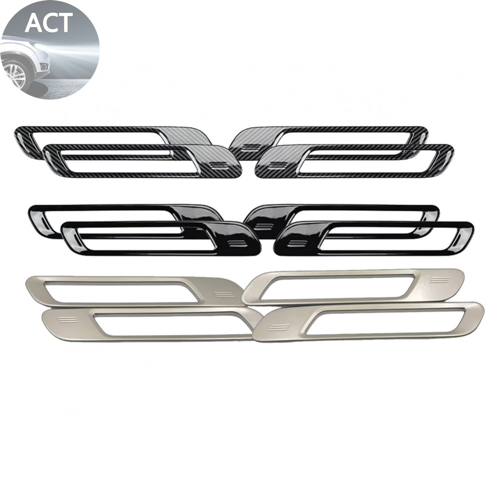 4pcs รถประตูฝาครอบประตู protector trim สําหรับ BMW 7 series i7 G70 2023-2025