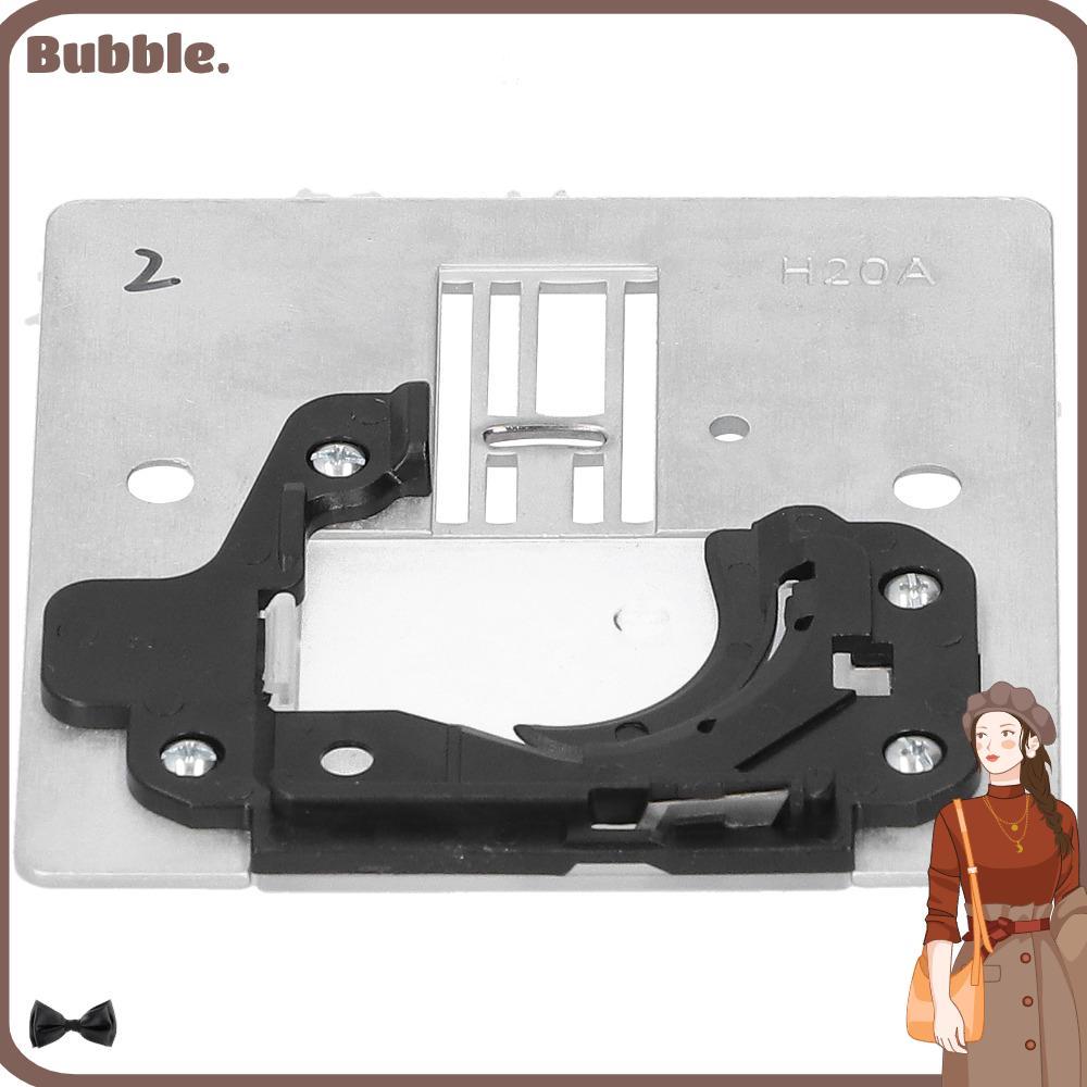 BUBBLE แผ่นเข็มเปลี่ยน,ฝาครอบโปร่งใส H20A เย็บเข็ม,ของขวัญเหล็ก 80HP/60HR/70/9050/91 เข็มคอแผ่นสําหร