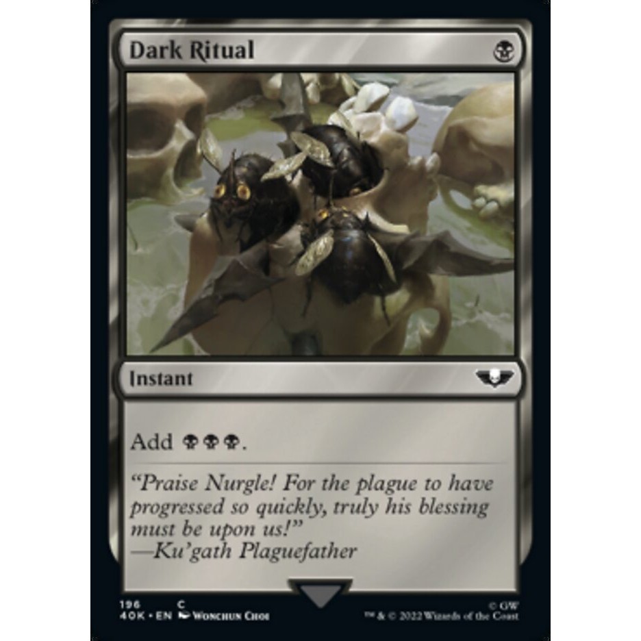 [สุนัข 5 ตัว tcg] Wanzhi Brand Dark Festival English 40k Warhammer 4,0000