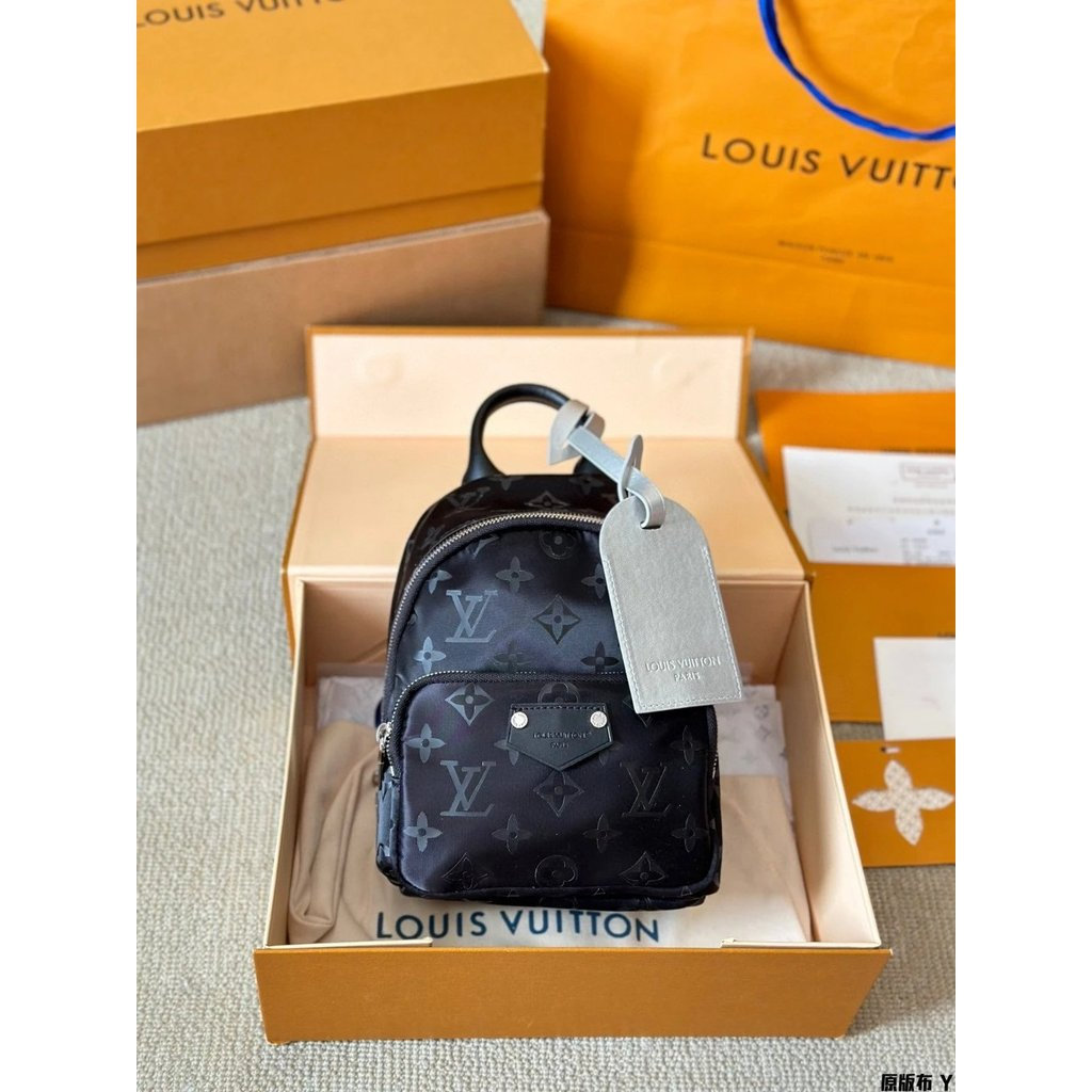 LV Ski Collection Ski Series Nylon Backpack School Bag Shoulder Portable Female Bag New Style IH2W