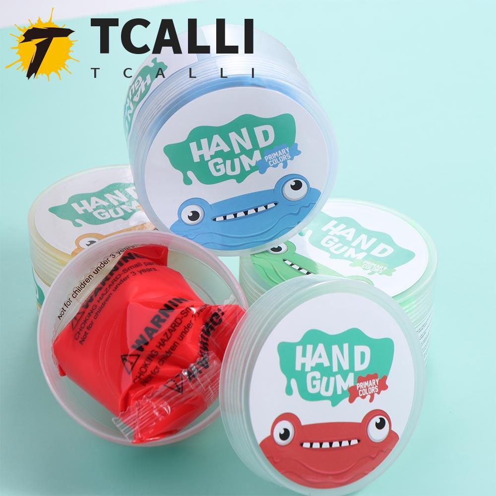 TRALI Hand Putty Squiz ของเล่น, Non-Sticky Soft Stretched Finger Training Putty, บีบของเล่น 4 ชิ้น/เ