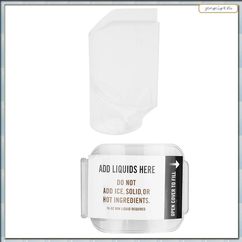 [ZBM] ฝาครอบและหัวฉีดทางเข้าสําหรับเครื่อง Slushie สําหรับ FS300/FS301C/FS301 เครื่องปั่นอุปกรณ์เสริ