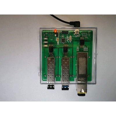 กระดานเขียนโมดูลไฟ SFP, SFP+, XFP, QSFP, QSFP28 รุ่นไม่จํากัด