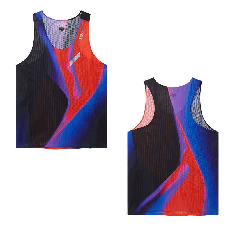 Soar Lightweight Sports Running Marathon Men's and Women's Vest Sports Outdoor Quick-Drying Breathab