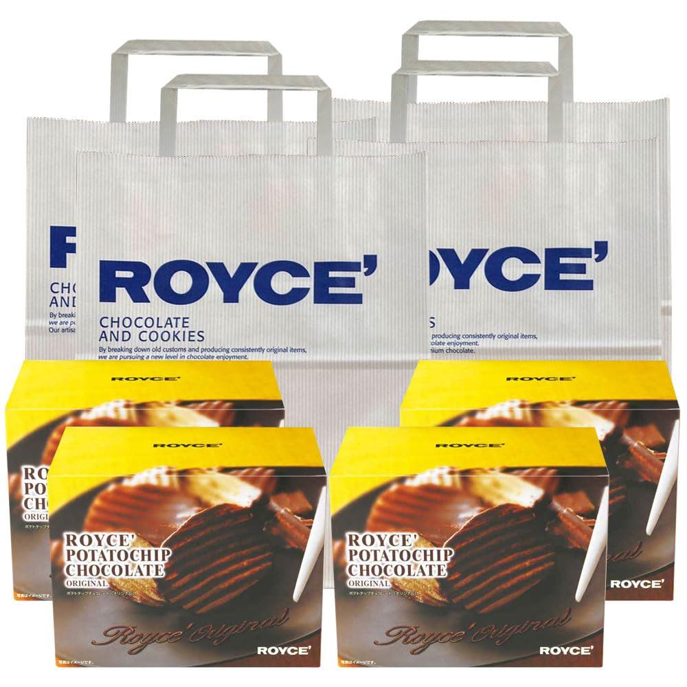 ROYCE' Potato Chip Chocolate Original (Set of 4)