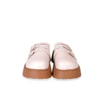 PLAYBOY รุ่น MOLLA Mule shoes รองเท้ามิวล์ส้นหนา รหัส ST-HS254C142 ดีไซน์ทรงมิวล์(Mule)ส้นหนา มี2 สี