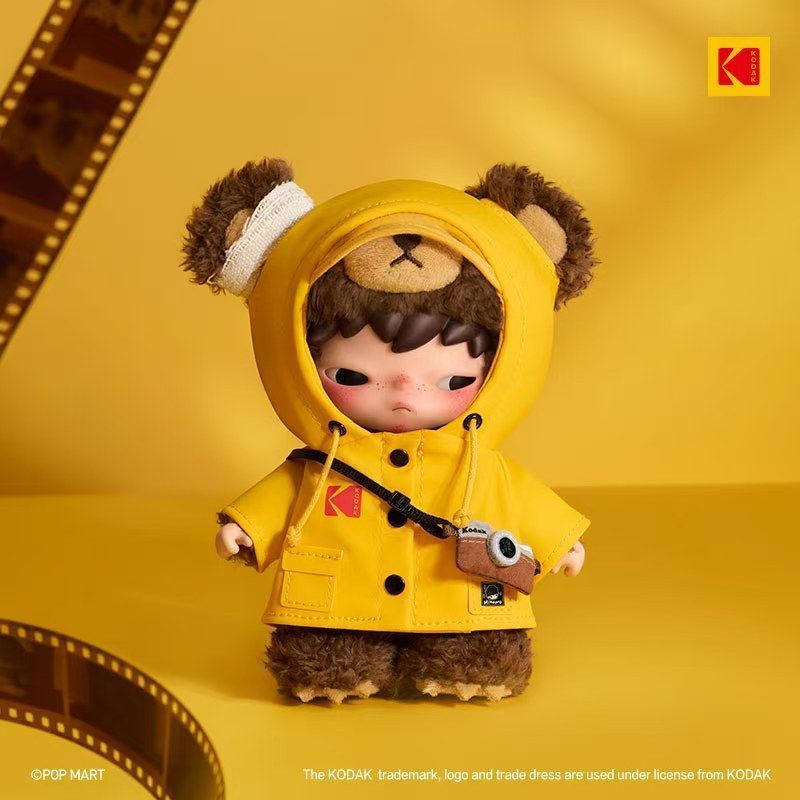 Hirono x Kodak Kodak Kodak Joint Series จี้ตุ๊กตา