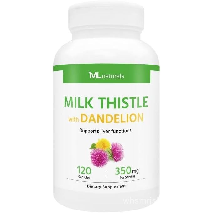 ML Naturals & Dandelion Extract – 250mg, 100mg Dandelion Root (Per Serving) 120 แคปซูล