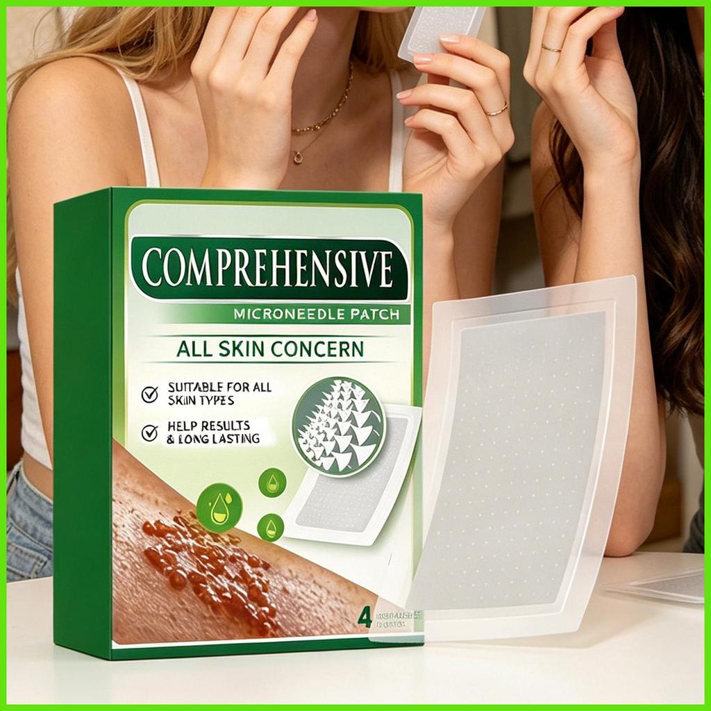 Microneedle Care Patch Microneedle Comfort แผ่นสติกเกอร์ Skin Mark Patch สําหรับตอนเช้าก่อนแต่งหน้า 