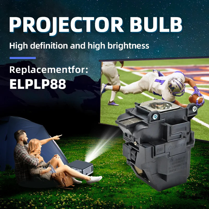 ELPLP88 อุปกรณ์เสริมโคมไฟฉายเหมาะสําหรับ EPSON EB-98 EB-S03 EB-S120 EB-S17 EB-S18 EB-S200 EB-SXW03/X