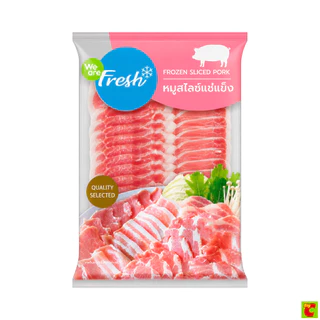 วี อาร์ เฟร็ช สันนอกหมูชาบูสไลซ์ แช่แข็ง 1,000 ก.