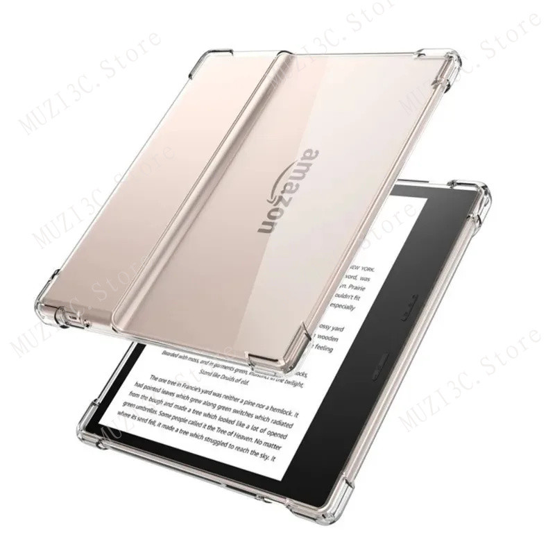 สําหรับ Kindle Oasis 9 th 10th Generation 7 "2017 2019 Oasis3 S8IN4O Oasis2 CW24WI TPU Ultra-Slim กั