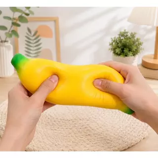 สกุชชี่ ไซส์ใหญ่ ผลไม้ Squishy 3 แบบ องุ่น กล้วย สตอเบอรี่ นุ่มนิ่ม คืนตัวไว นุ่มหนึบ กลิ่นหอม พร้อมส่ง