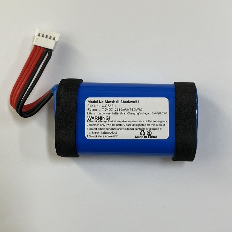 ลําโพง 18650 7.2V Battery stockwell 2nd Generation Bluetooth Audio Battery c406a3-1 Lithium Battery