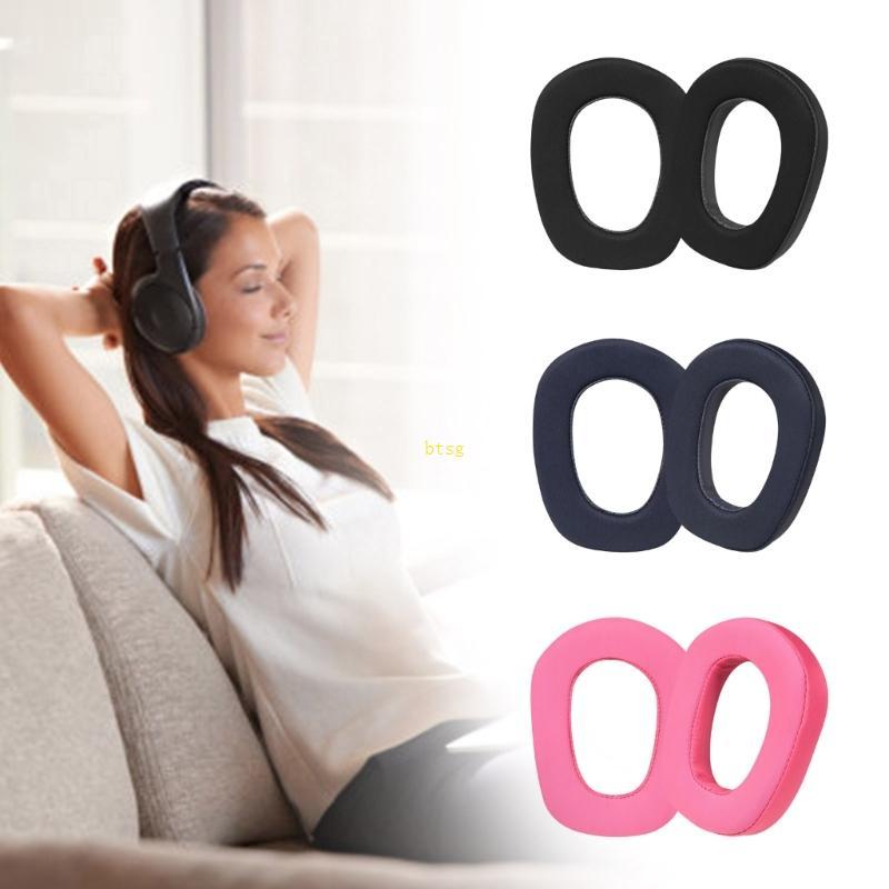 Btsg เปลี่ยนแผ่นรองหูฟังสําหรับ G435 Noise Cancelling ชุดหูฟังสําหรับเล่นเกมแผ่นรองหูฟังพร้อมเจลระบา