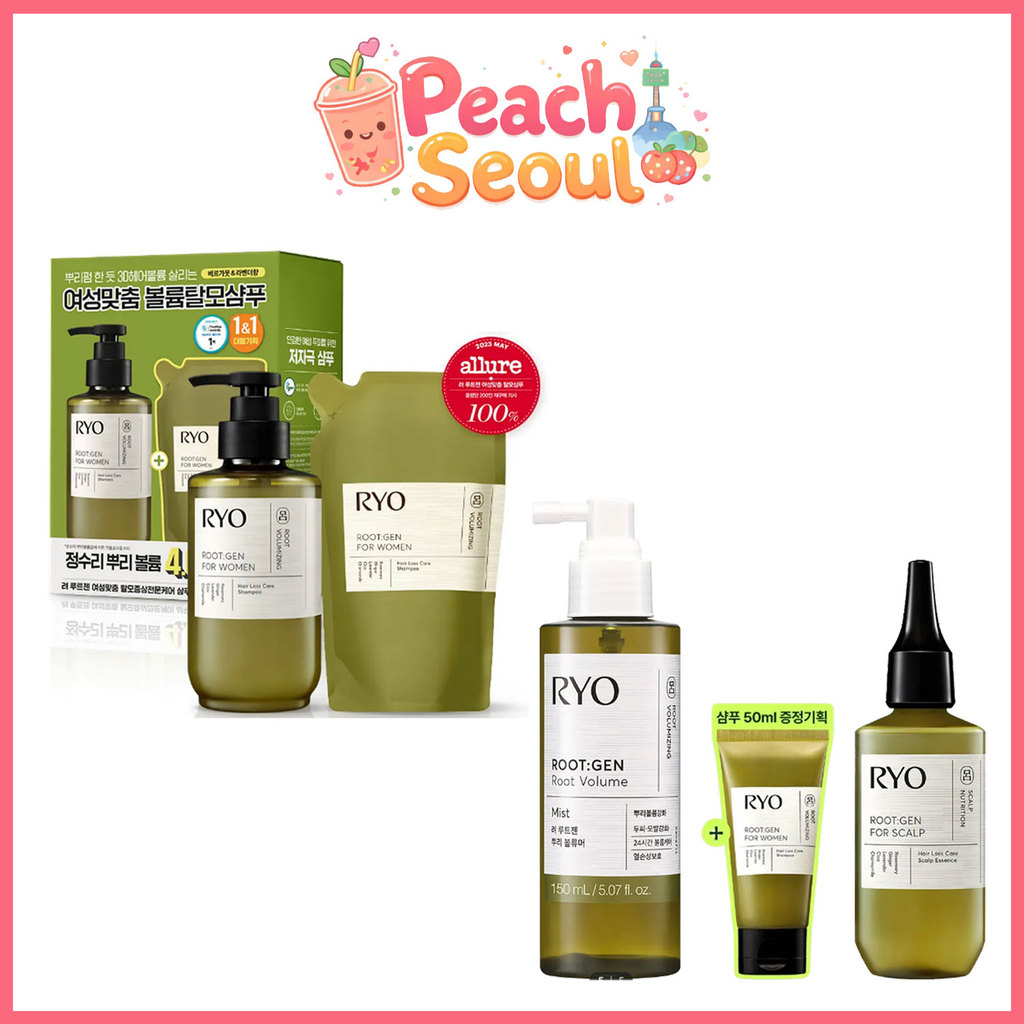 [RYO] Rootgen Root Volumizer Shampoo / Shampoo for Hair Loss / Scalp Essence
