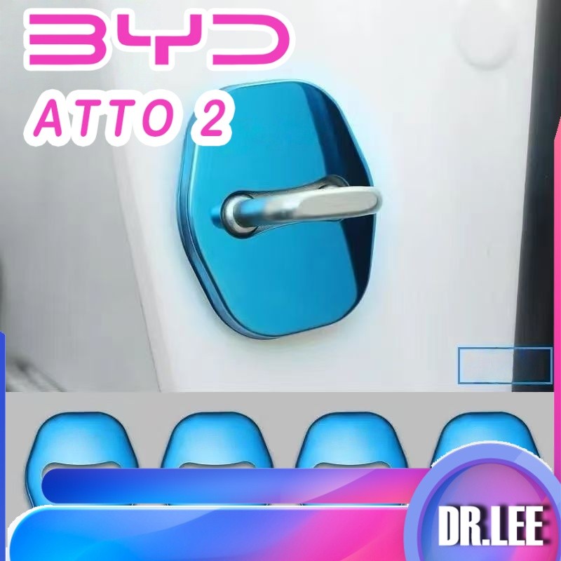 [READY]BYD ATTO 2 Door lock cover Body kit byd atto 2 Stainless steel protective cover Car decoratio