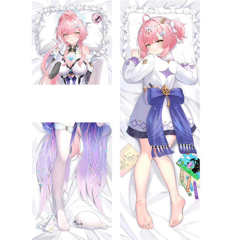 Wuthering Waves Aemath Dakimakura กอดผ้าปูที่นอนปลอกหมอนอะนิเมะหมอน