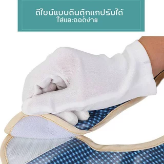 เอี๊ยมให้อาหารผู้ใหญ่ผู้สูงอายุผู้ป่วยกันน้ําล้างทําความสะอาดได้นํามาใช้ใหม่ที่ถอดออกได้นุ่มผ้ากันเปื้อนรับประทานอาหาร