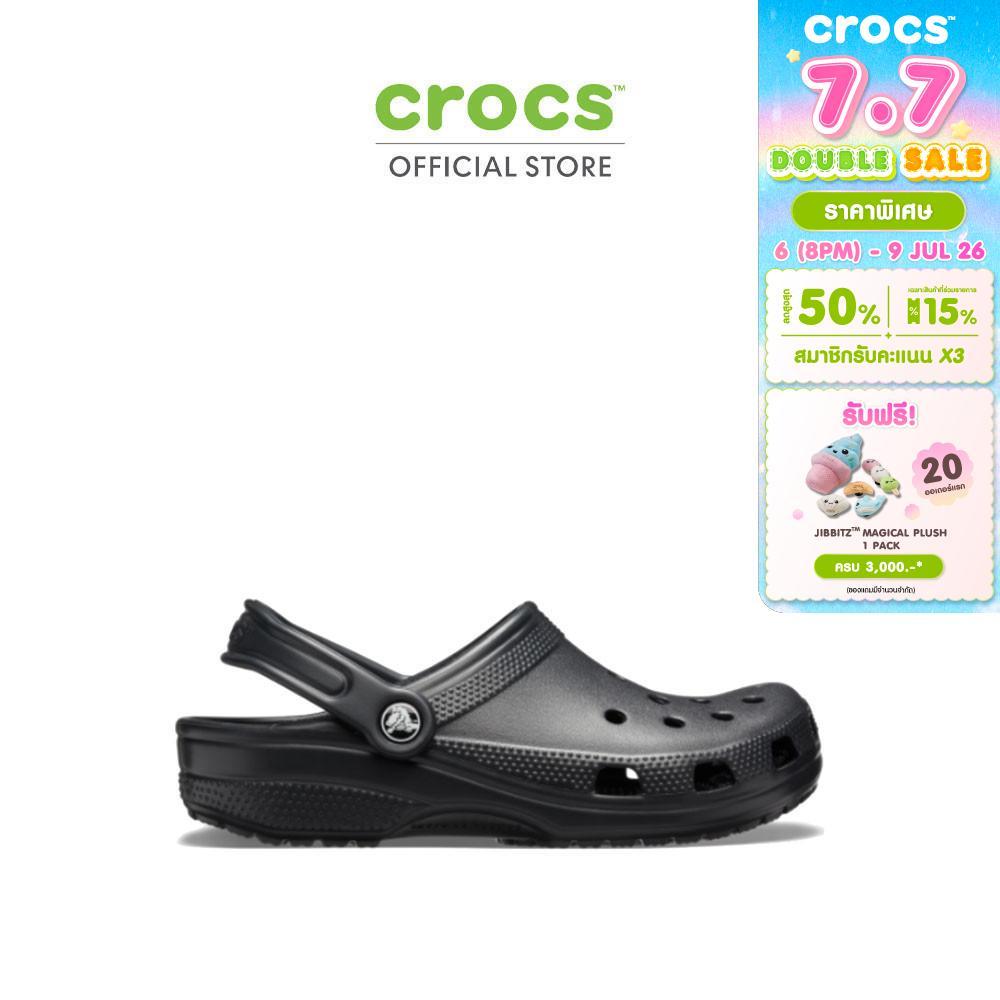 CROCS รองเท้าลำลองผู้ใหญ่ CLASSIC CLOG รุ่น 10001001 - BLACK