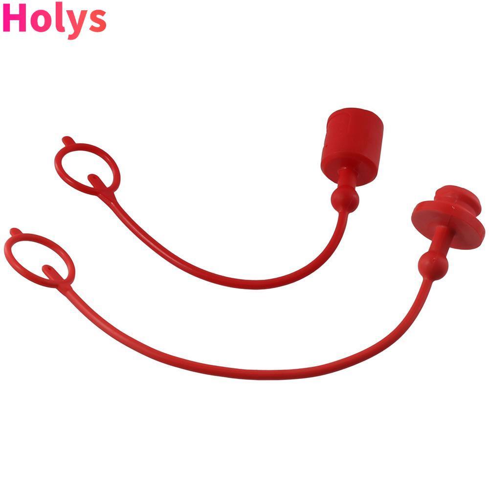HOLYS ไฮดรอลิก Coupler ฝาครอบกันฝุ่น, 1/2 พลาสติก ISO-B ฝาครอบกันฝุ่นไฮดรอลิก, พร้อมแหวนระบุตัวตน, ท