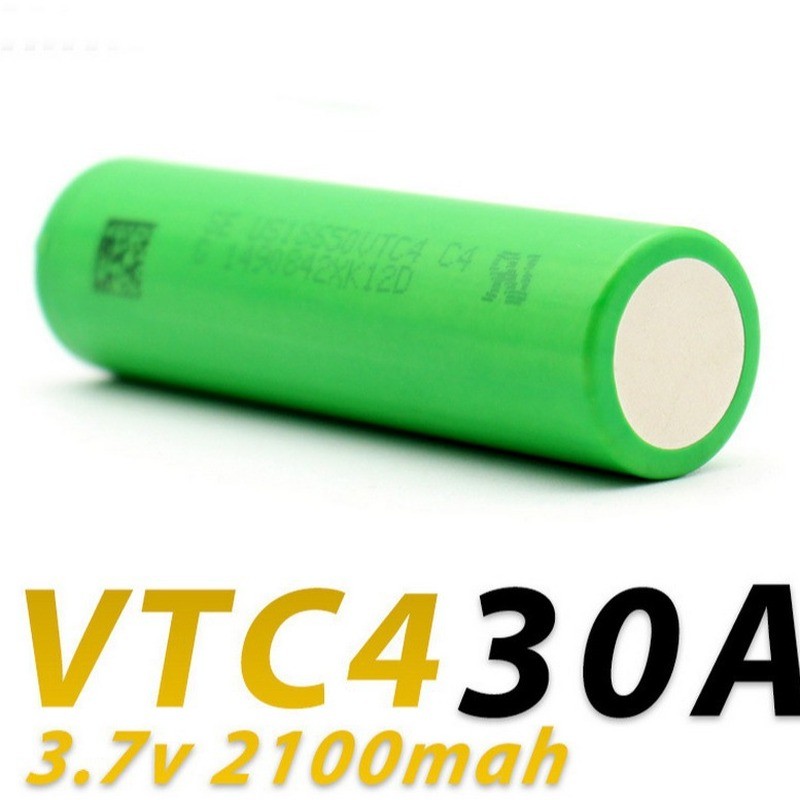 Sony Sony Sony VTC4 18650 แบตเตอรี่ลิเธียม 2100mAh30A กําลังขยายสูง 18650 แบตเตอรี่ลิเธียม
