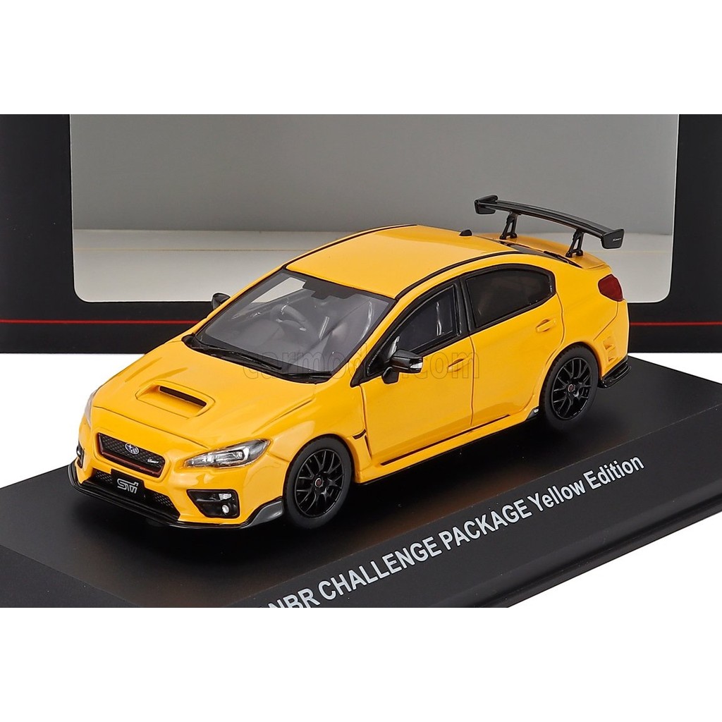 Kyosho 1/43 Subaru WRX STI S207 NBR Challenge แพคเกจสีเหลือง Edition สำเร็จรูป Diecast รุ่นรถ KSR431