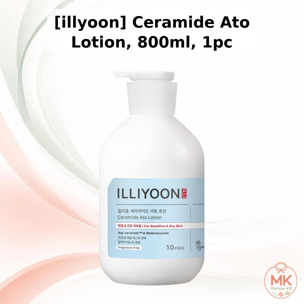 [illyoon] Ceramide Ato Lotion, 800ml, 1pc / Korean Lotion / Sensitive Skin Care / ของแท้ 100% โดย Me