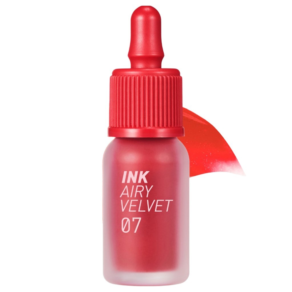 [PERIPERA] Ink Airy Velvet Lip Tint, No.07, 1 ชิ้น / Korean Lip Tint / Airy Velvet Finish