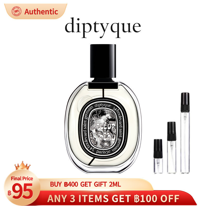 【น้ําหอมแบ่งขาย 】 Diptyque Fleur de Peau Eau de Parfum EDP 2ml/5ml/10ml น้ําหอมแบบพกพา